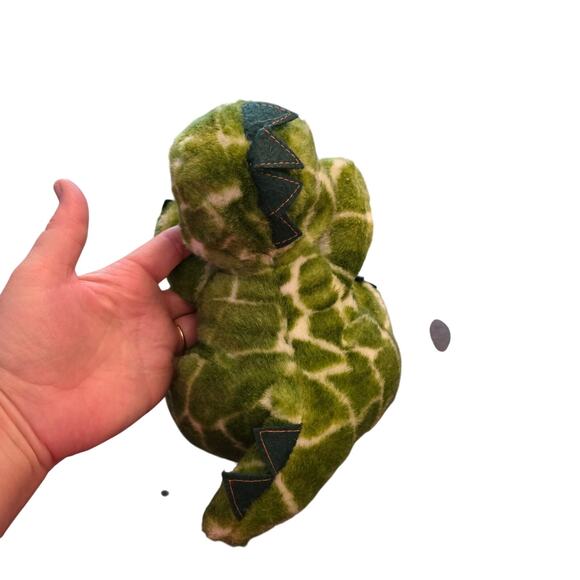 Geppeddo Cuddle Kids Porcelain Tracy T Rex Baby Doll Dinosaur Plush Toy 2001 - Picture 3 of 4